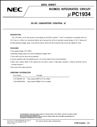 UPC1934GR-1JG Datasheet