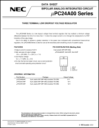 UPC24A05HF Datasheet