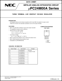 UPC24M05AHF Datasheet