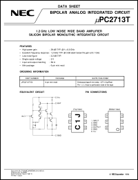 UPC2713T-E3 Datasheet