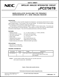 UPC2756T-E3 Datasheet