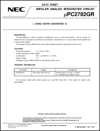 UPC2782GR-E1 Datasheet