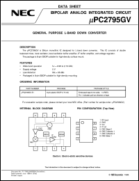 UPC2795GV-E1 Datasheet