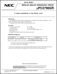 UPC2798GR-E1 Datasheet