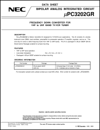 UPC3202GR-E1 Datasheet