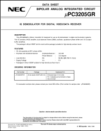 UPC3205GR-E1 Datasheet