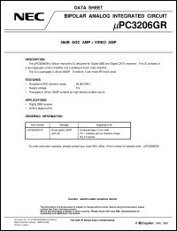 UPC3202GR Datasheet