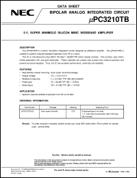 UPC3210TB-E3 Datasheet