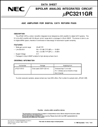 UPC3211GR-E1 Datasheet