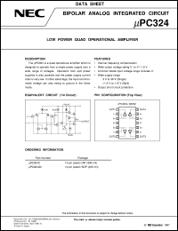 UPC324C(5) Datasheet