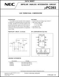 UPC393C(5) Datasheet