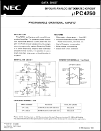 UPC4250G2-E2 Datasheet