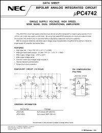 UPC4742G2-E2 Datasheet