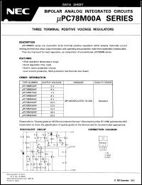 UPC78M24AHF Datasheet