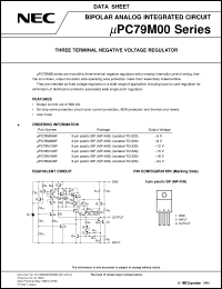 UPC79M05HF Datasheet