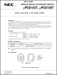 UPC8108T-E3 Datasheet
