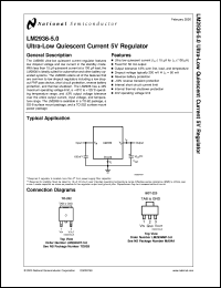 LM2936Z-3.0 Datasheet