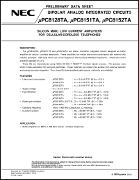 UPC8151TB-E3 Datasheet