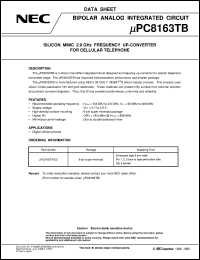 UPC8163TB-E3 Datasheet