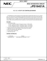 UPD16431AGC-7ET Datasheet