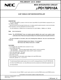 UPD178P018AGC-3B9 Datasheet