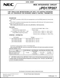 UPD17P207GF-003-3B9 Datasheet