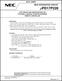UPD17P228MC-5A4-E2 Datasheet