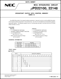 UPD22100GS-T1 Datasheet