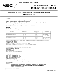 UPD45D128842G5-C75-9LG Datasheet