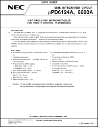 UPD6600ACS-XXX Datasheet