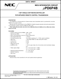 UPD6P4BMC-5A4 Datasheet