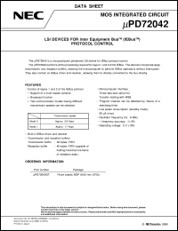 UPD72042BGT Datasheet