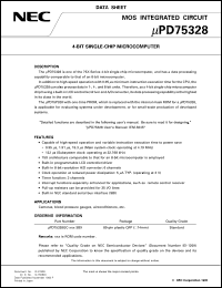 UPD75328GC-XXX-3B9 Datasheet