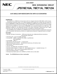 UPD78C10AGQ-36 Datasheet