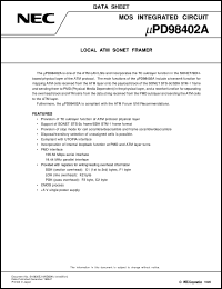 UPD98402AGM-KED Datasheet