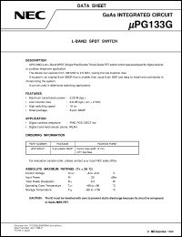 UPG133G-E1 Datasheet