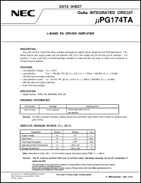 UPG174TA-E3 Datasheet