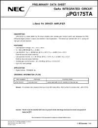 UPG175TA-E3 Datasheet