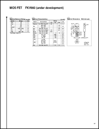 FKV660 Datasheet