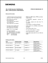 HYM321160GS-60 Datasheet