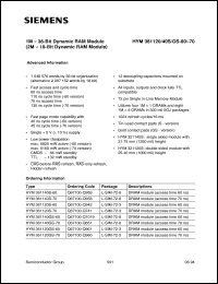 HYM361140GS-70 Datasheet