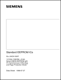 SLA24C01-D-3/P Datasheet