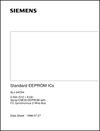 SLA24C04-D-3 Datasheet