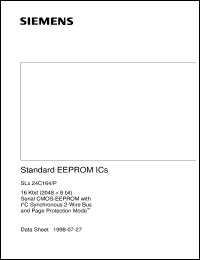 SLA24C164-D-3/P Datasheet