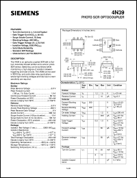 4N39 Datasheet