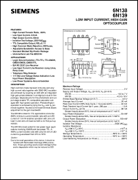 6N138 Datasheet