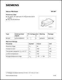 BA597 Datasheet