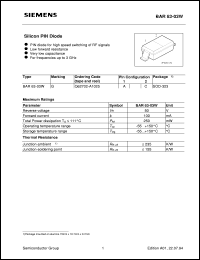 BAR64-05 Datasheet