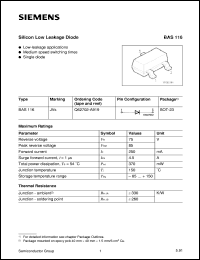 BAS19-7 Datasheet