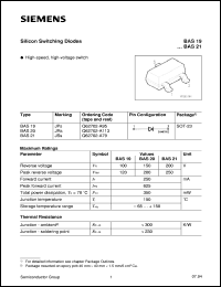 BAS21 Datasheet